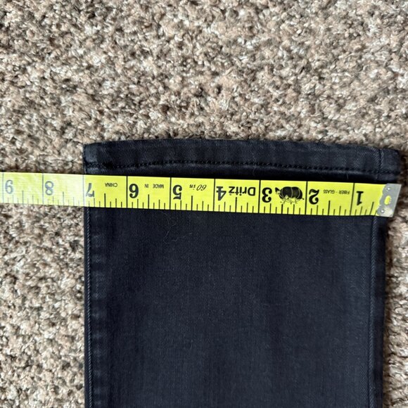 Worn Once! Wit & Wisdom Strait Leg Black Washed/Grey Jeans, Size 8 - Picture 8 of 13